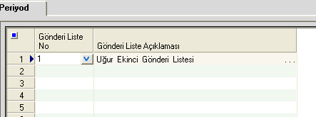 Zamanlanmış Görev Tanımı Sistem/Periyodik İşler/Periyodik İşler Zamanlanmış Görev Tanımı Bu programda görev tanımları yapılır.