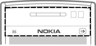 Başlarken 11 10 Açma/kapatma tuşu 11 Şarj cihazı konektörü 12 Nokia AV Konektörü (3,5 mm) 13 Mikro USB konektörü 14 Ses seviyesi/yakınlaştırma tuşu 15 Kamera merceği 16 Kilit anahtarı 17 Çekme tuşu