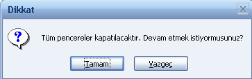 TEMA ĐŞLEMLERĐNĐN KAPATILMASI Program içerisinde Tema kullanımından dolayı sorunlar