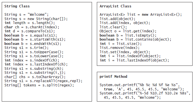 Java Komutları Hızlı Başvuru