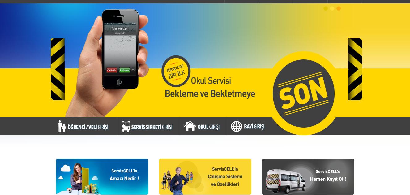 I. Serviscell Online Kayıt Sayfasına Giriş Serviscell Online Kayıt sayfasına girmek için aşağıdaki linki