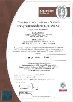 Yönetim Sistemleri ISO 140000 (1st : 1998) ISO 14064 (1st : 2011)