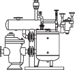 Kondens Pompası Modelleri Tablo 7 Armstrong Kondens Pompaları Şekil Tip Bağl. Şekli Max. basınç Barg Max. Sıc. 0 C Gövde Malz. İç Prç. Malz. Model Maks.