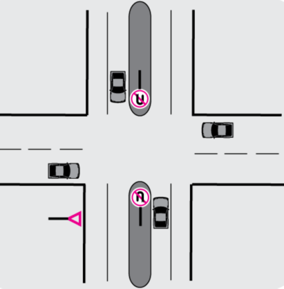 1. GRUP TRAFİK ve ÇEVRE BİLGİSİ Y 9. Şekildeki trafik işareti görülünce ne yapılır? 12. Şekildeki trafik işareti neyi ifade eder? A) Hız azaltılır, geçme yasağına uyulur. B) Hız sabit tutulur.