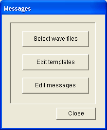 22 tr Konfigürasyon Plena VAS konfigürasyonu 4.4 Mesajlar Mesajlar (Messages) düğmesi mesaj konfigürasyonu (messages configuration) özellik sayfasını açar.