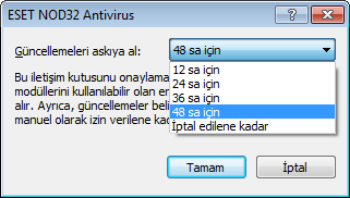 4.3.1.2.3 Yerel ağa bağlanma NT tabanlı işletim sistemine sahip yerel bir sunucudan güncellerken, varsayılan olarak her ağ bağlantısı için kimlik doğrulaması gerekir.