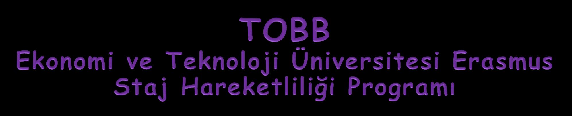 1 TOBB University of Economics and