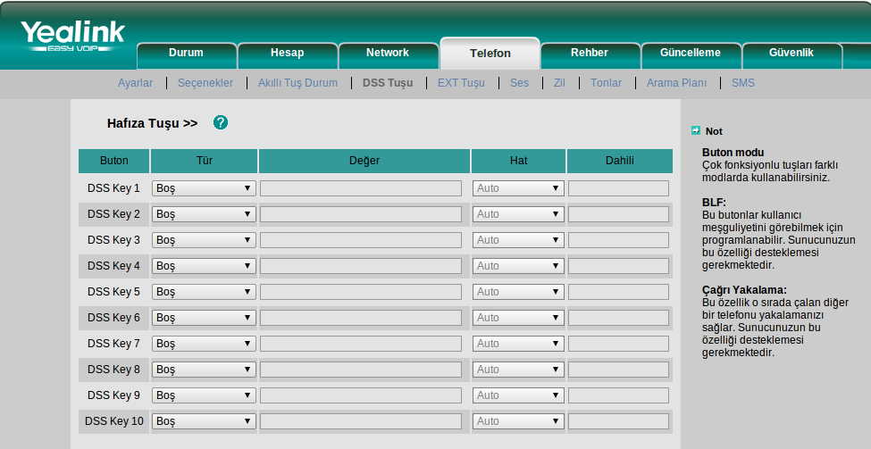 1-DHCP: Modemin otomatik olarak telefona atadığı IP. 2-Static IP Address: Telefonun IP sini kendiniz belirleyerek manuel olarak girebilirsiniz. 3.