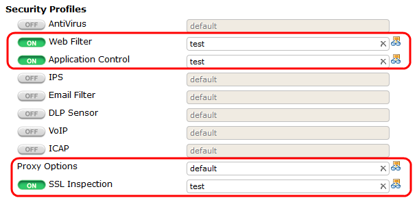 Web Filter Profile için CLI Ayarları config webfilter profile edit test set extended-utm-log enable set log-all-url enable next end Belirtilen satırları CLI üzerinden girdiğimizde ayrıntılı log