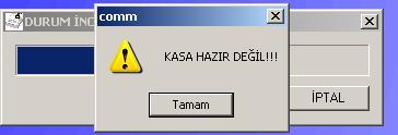 3-5-) Rapor Alımı Yazar kasanızı bilgisayara bağlayarak raporlar almanız mümkündür. Raporlar Mali rapor, zaman raporu, PLU raporu ve departman raporu olmak üzere 4 grupta toplanmıştır.