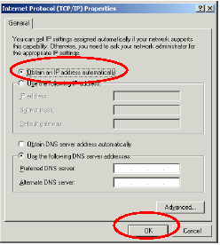 5. Açılan pencereden otomatik IP kullan seçeneğini seçip TAMAM tuşuna basın. 6.