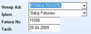 Karşımıza fatura giriş ekranı gelecektir. Bu ekran üzerinden tüm fatura kayıtlarımızı girebiliriz.