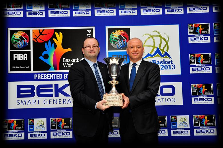 Spor-Basketbol Beko-Basketbol Turnuva Sponsorlukları Presenting Sponsor 2014 FIBA Dünya Basketbol Şampiyonası 2013 EuroBasket Avrupa Basketbol Şampiyonası - Slovenya