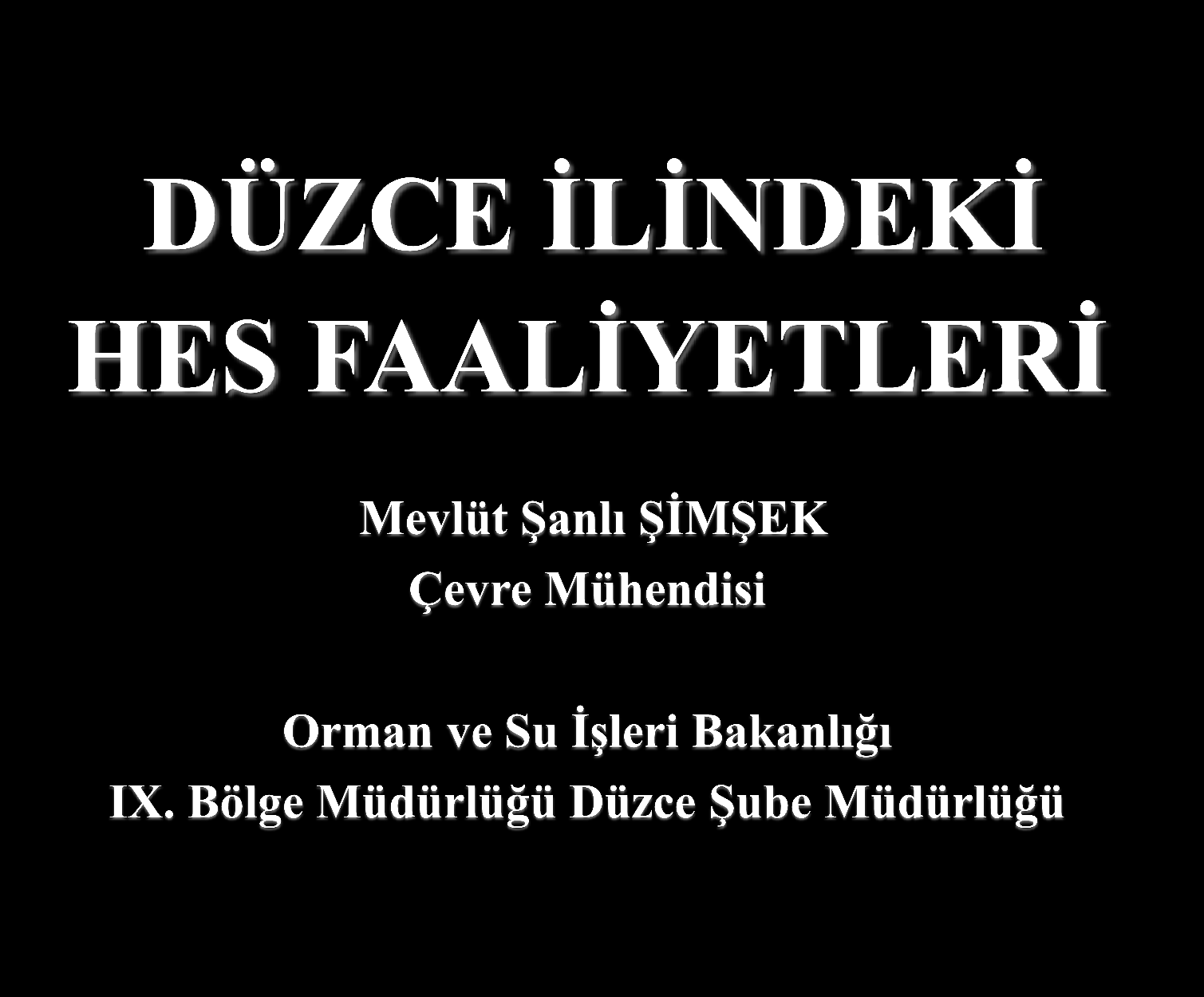 Düzce nin Çevre