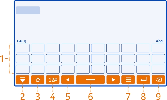 Metin yazma Sanal klavye ile metin girme Sanal klavye kullan Sanal klavyeyi etkinleştirmek için herhangi bir metin girişi alanını seçin. Sanal klavyeyi yatay ve dikey modda kullanabilirsiniz.