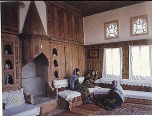 Figure 1. Interior of Traditional Turkish House (Günay,R., 2005,Safranbolu Houses) 4.