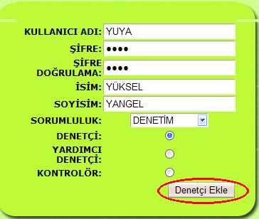 VUK ile TFRS vergi farklarının izlenebileceği MOMTOS tarafından oluşturulan VERGİ TABLOSU bilgilerin denetimide kullanılır.