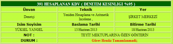 DENETİM