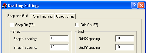 Resim 2.2 2.1.3. Araç Çubuklarini Kullanarak Perspektif Çizimi Yapmak İzometrik çizimi başlatmak için tools çek menüsündeki drafting setting penceresinden snap and grid sekmesini seçiniz (Resim 2.3).
