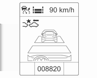Sürüş ve kullanım 165 Ayarlanabilir hız sabitleyici sayfasını Sürücü Bilgi Sisteminde göstermek için dönüş sinyali kolundaki MENU düğmesine basın ve hız sabitleyici sayfasını seçmek için ayar çarkını