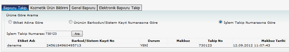 Bildirim Formlarının kağıt kopyasının standart dilekçe ekinde Sağlık Bakanlığı Türkiye İlaç ve Tıbbi Cihaz Kurumu Söğütözü Mahallesi 2176 Sokak No:5 P.K. 06520 Çankaya/ANKARA adresine gönderilmesi gerekmektedir.