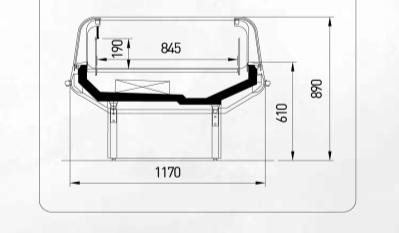 MEŞRUBAT - PROMOSYON VE HAVUZ TEŞHİR DOLAPLARI MEŞRUBAT PROMOSYON DOLAPLARI SÜRGÜ KAPILI -70 CM. ENİNDE ( -2/+8 C) AĞIRLIK (kg.) M³ VİT-MEŞR 12070 120*70*207 SÜRGÜ KAPILI 220-240 V 2.