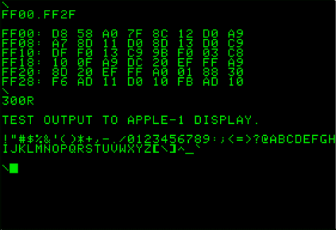 Apple-I in program