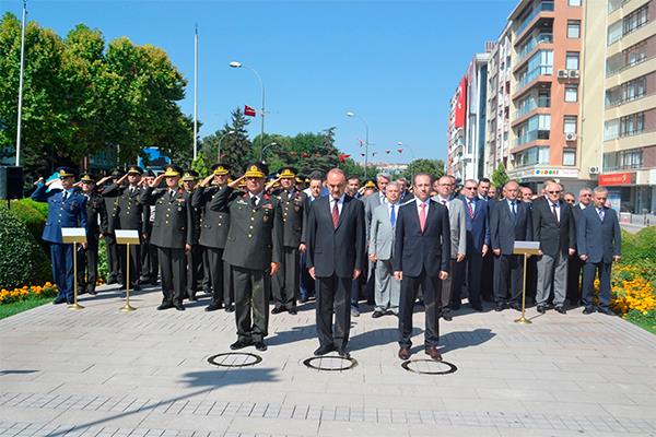 Mustafa Kemal Atatürk ün Konya ya ilk gelişinin 94 üncü yılı dolayısıyla Valilikçe