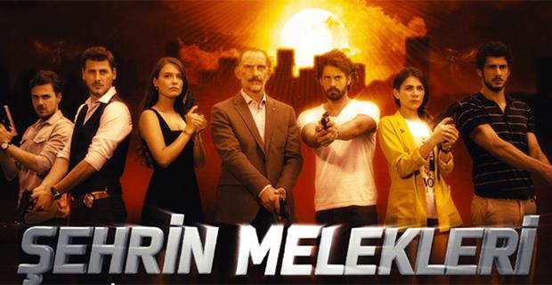 Şehrin Melekleri Sona Eriyor Başrollerini Cenk Ertan, Ümit Kantarcılar, Yiğit Dikmen, Nilay Cafer, Buse Varol, Arda Hacıoğlu ve İsmail Volkan Akçaalan ve Ünal Silver'ın paylaştığı,