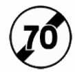 108 TRAFĠK ĠġARETLERĠ, TRAFĠK ĠġARETLEMELERĠ VE TRAFĠK IġIKLARI 6.1. Trafik levhaları Genel özellikler Genel hız sınırları sürücülere eğitimleri süresince ve sürücü belgelerini aldıklarında