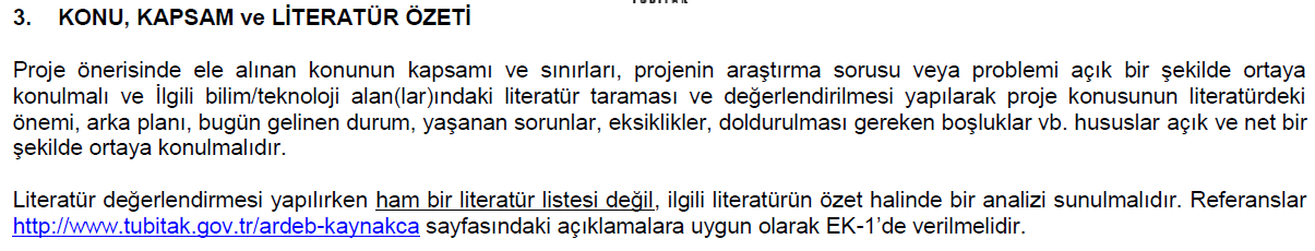 Konu ve Kapsam Önerilen projenin konusu ve kapsa ı net olarak ta ı la alı ve amaç ile ilişkisi açıkla alıdır. Proje kapsa ı da yapıla ak tüm çalış alar, iş akışı verilmelidir.