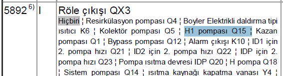 Sabit sıcaklıkta su uygulaması için cihaz üzerinde H1 ve M yi aşağıdaki gibi köprüleyiniz.