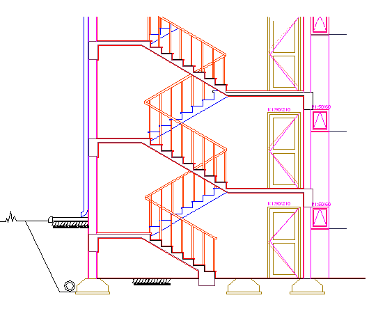 UYGULAMA FAALİYETİ UYGULAMA FAALİYETİ Uygulama 1: Aşağıda kısmi kesiti verilen çizimi bilgisayar ortamında çizerek kotlu olarak ölçülendiriniz.