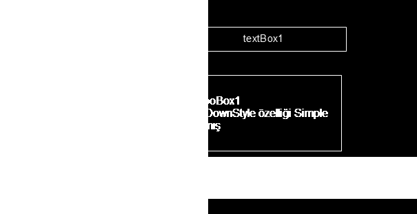 Örnek: Ekle butonun klikleyince textbox1 deki bilgiler combobox1 e