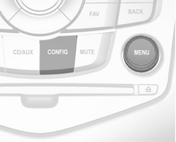94 Göstergeler ve kumanda birimleri Araç ayarlarının kişiselleştirilmesi Sürücü Bilgi Sistemi ve Bilgi- Ekranındaki ayarların değiştirilmesi ile araç parametreleri kişiselleştirilebilir.