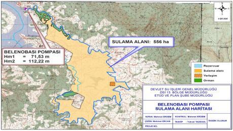 46 Antalya Gelişim Planı ANTALYA-MANAVGAT BELENOBASI POMPAJ SULAMASI Bu proje ile 5.560 da alanın sulamaya açılması amaçlanmaktır. İhale safhasında.
