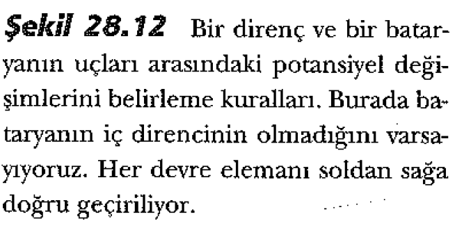 İkinci kural enerjinin korunumundan gelmektedir.