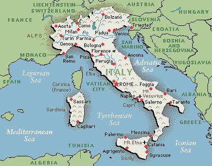 İtalya İtalya Kriz yönetimi, krizin derecesine göre üç ayrı kategoride ele alınmaktadır.