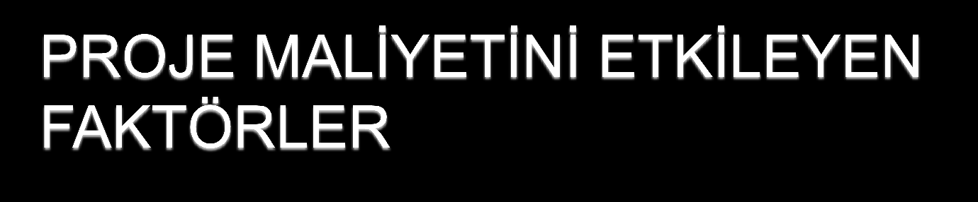 Yapı Elemanı Düzeyinde; -Yapı elemanının boyutu : Taşıyıcı elemanın boyutunun büyümesi maliyette artışa sebep olur.