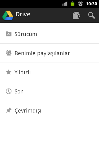 Gmail e-posta hesabından Drive bağlantısına tıklayın. Adım 5.