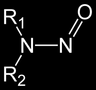 Nitrozaminler IARC 1 Nitrat suda çabuk ve tamamen erir. Bu özelliğinden dolayı yaprak ve damla sulama gübresi olarak da geniģ miktarda kullanılır. Ayrıca et ve Ģarküteri ürünlerinde (salam, sosis vs.