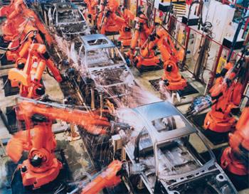 72 9. ROBOTLARIN ÇALIŞMA ÖZELLİKLERİ 9.1. Çalışma Alanı Endüstride çalışma alanı Elbette her robotun kendine özel çalışma alanları mevcuttur.
