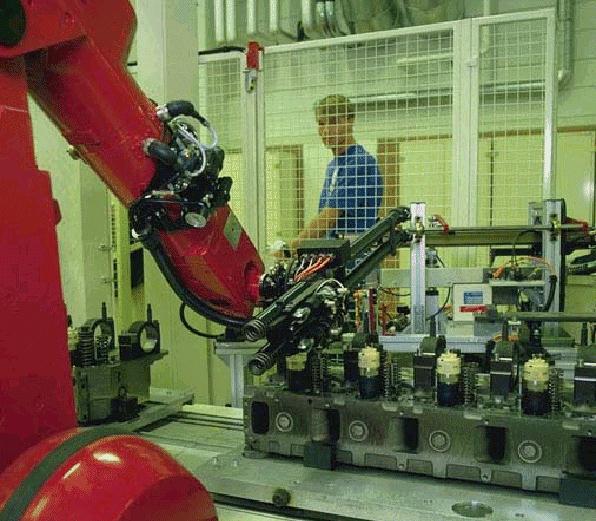74 9.4. Aks Sistemleri Şekil 2.11 de robot mekanik yapısı görülebilir. Bilindiği gibi robotlar elektrik, pnömatik ya da hidrolik yöntemle kumanda edilebilirler.