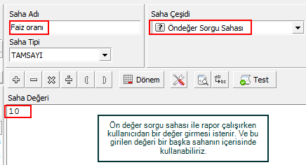 2.3.4. Veri tabanı fonksiyon sahası Veri tabanı fonksiyon sahası ile veri tabanındaki fonksiyonları kullanabiliriz.