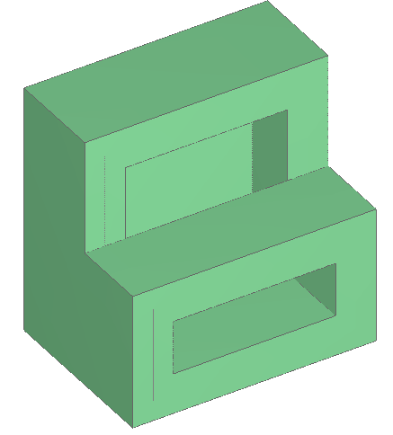1.2.11. Shell Solids (Kabuk OluĢturma) Katı modellerin iç kısımlarını belli bir et kalınlığı vererek boģaltmak için kullanılır.