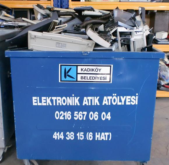 Elektrikli ve Elektronik Ekipman Atıklarının Yönetimi Projesi Kadıköy Belediyesi, 2008 yılında başladığı AEEE çalışmaları kapsamında, günümüze