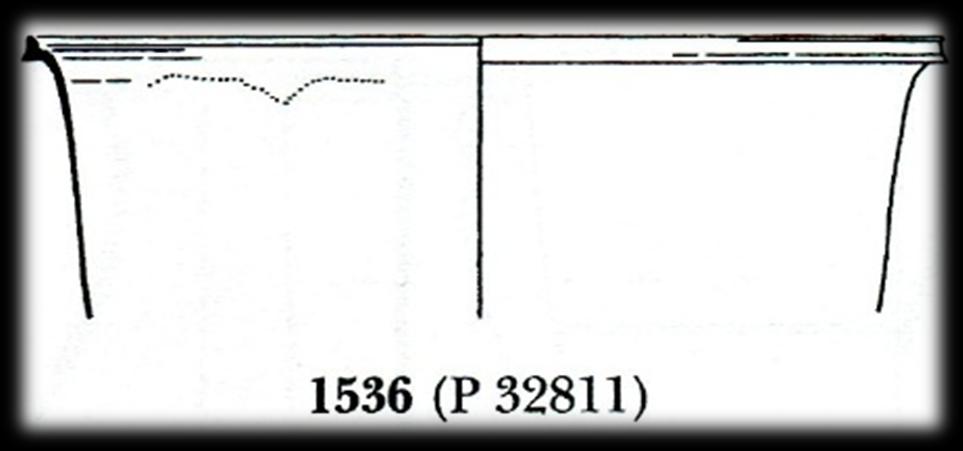 Parlak Gri Seramikler 1499: Küçük dairesel ağız ve düşük, ince ayaklı, yuvarlak karınlı sürahi formudur.