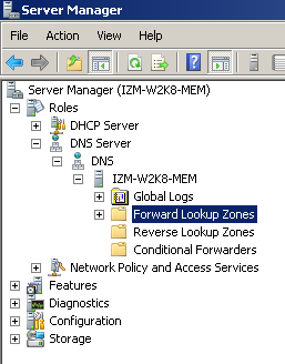 LOOKUP ZONES FORWARD LOOKUP ZONE: ADI IP ADRESİNE ÇEVİREN KAYIT REVERSE LOOKUP ZONE: IP