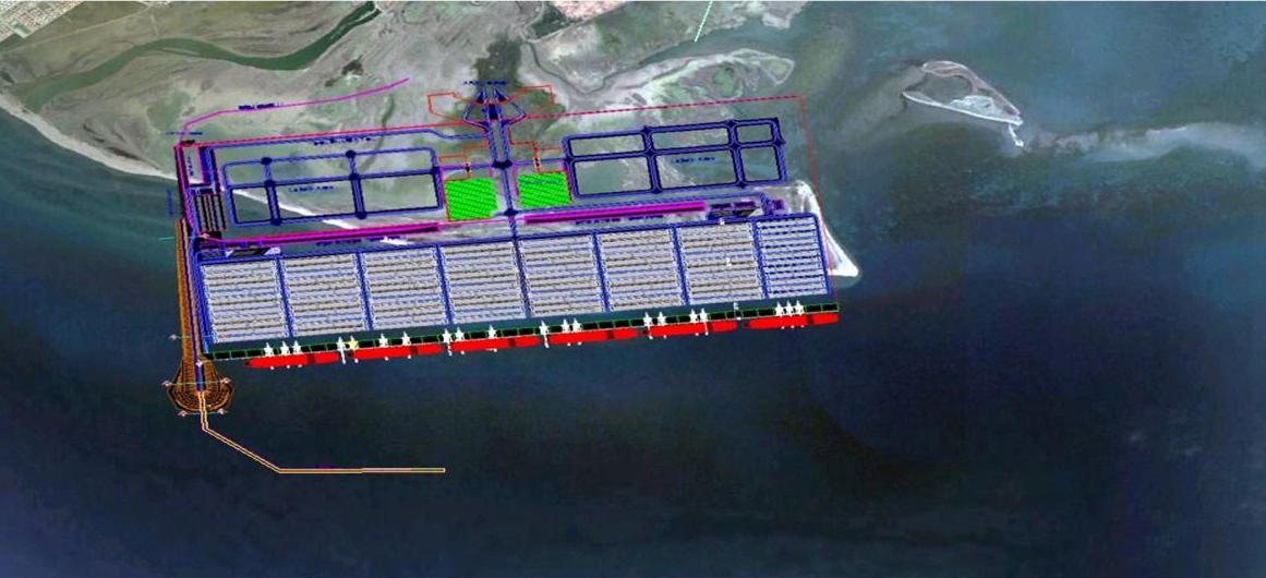 DENİZ EKİPMANI 2011E020080 Proje Numaralı Deniz Ekipmanı işi için YUTEK Firması tarafından, Amerika da ELLICCUTT Firmasına Kesici Emici Tarak Gemisi yaptırılmaktadır.