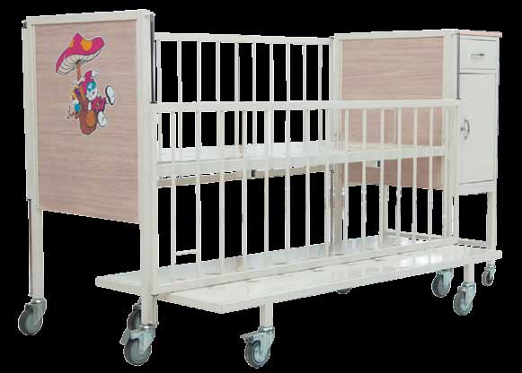 MK-CKP10 ÇOCUK KARYOLASI CRIB MK-BKT10 BEBEK KOT TAŞIYICI BABY COT Başucu hareketi mekanik çevirme kolu ile sağlanır. Sürgülü yan korkuluklar. 100 mm çapında çapraz frenli tekerlekler.